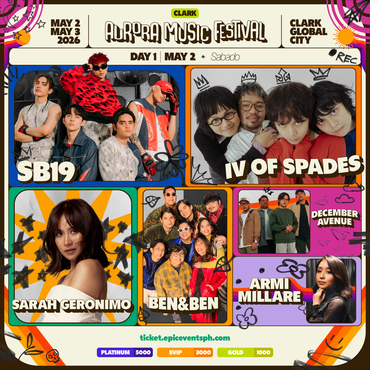 Day 1 | Aurora Music Fest Clark 2026