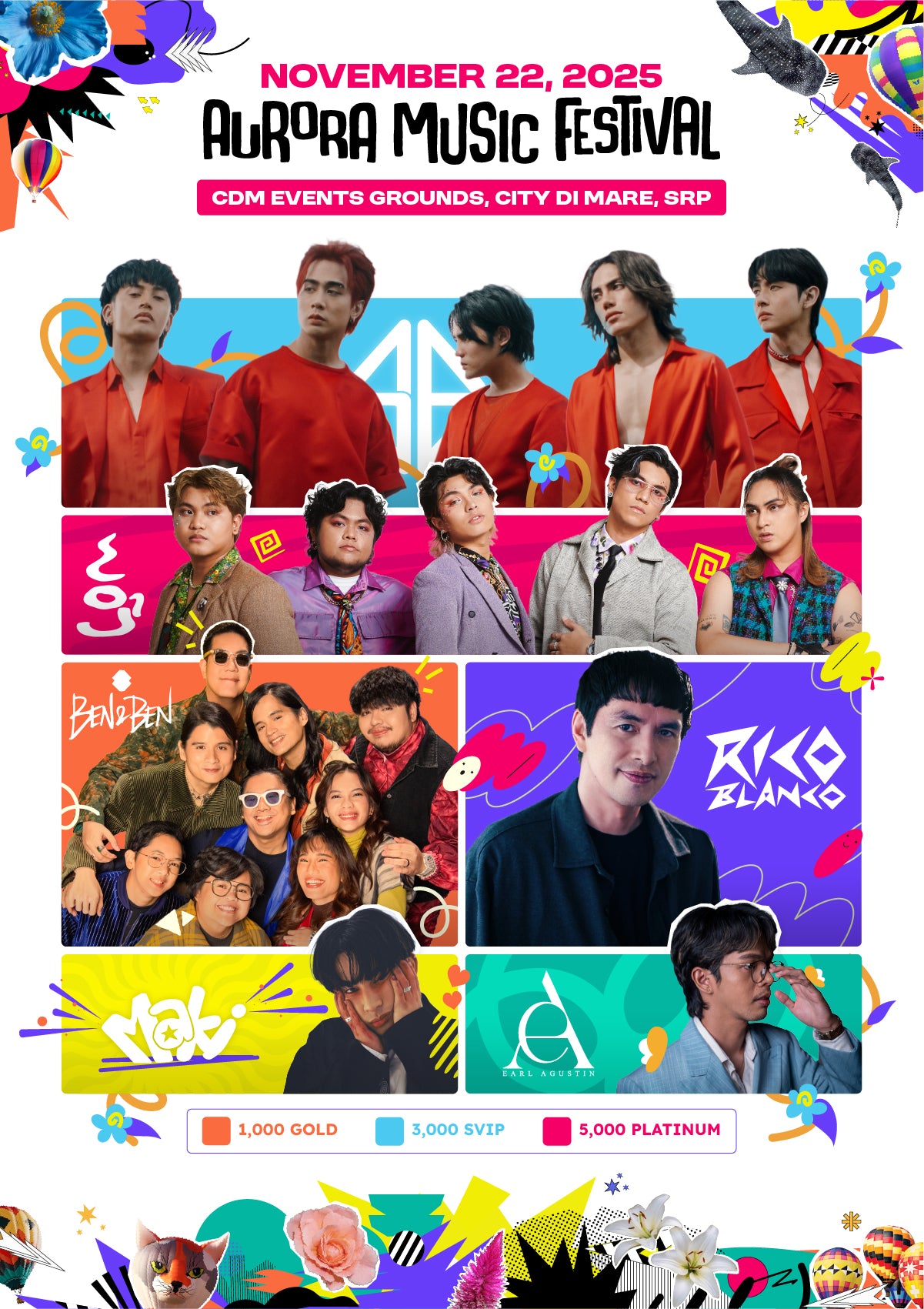 Aurora Music Festival Cebu 2025