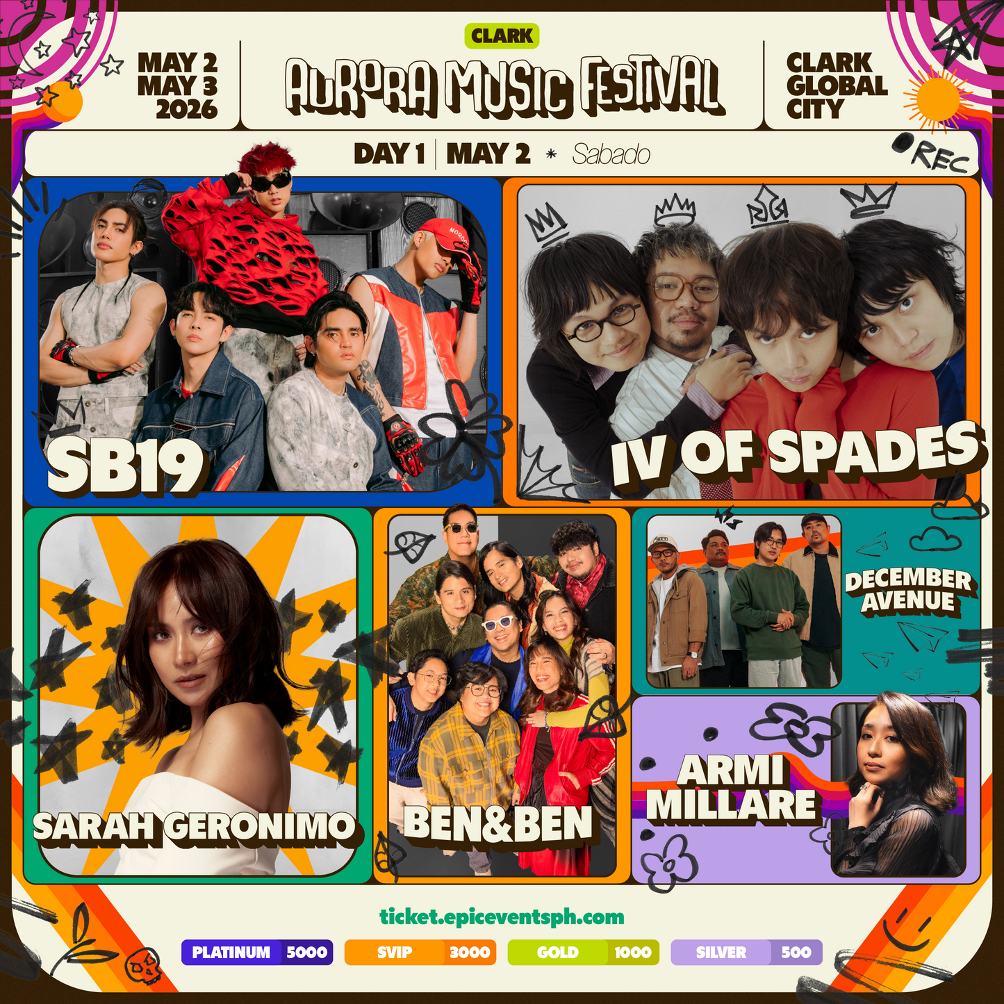 Day 1 | Aurora Music Fest Clark 2026