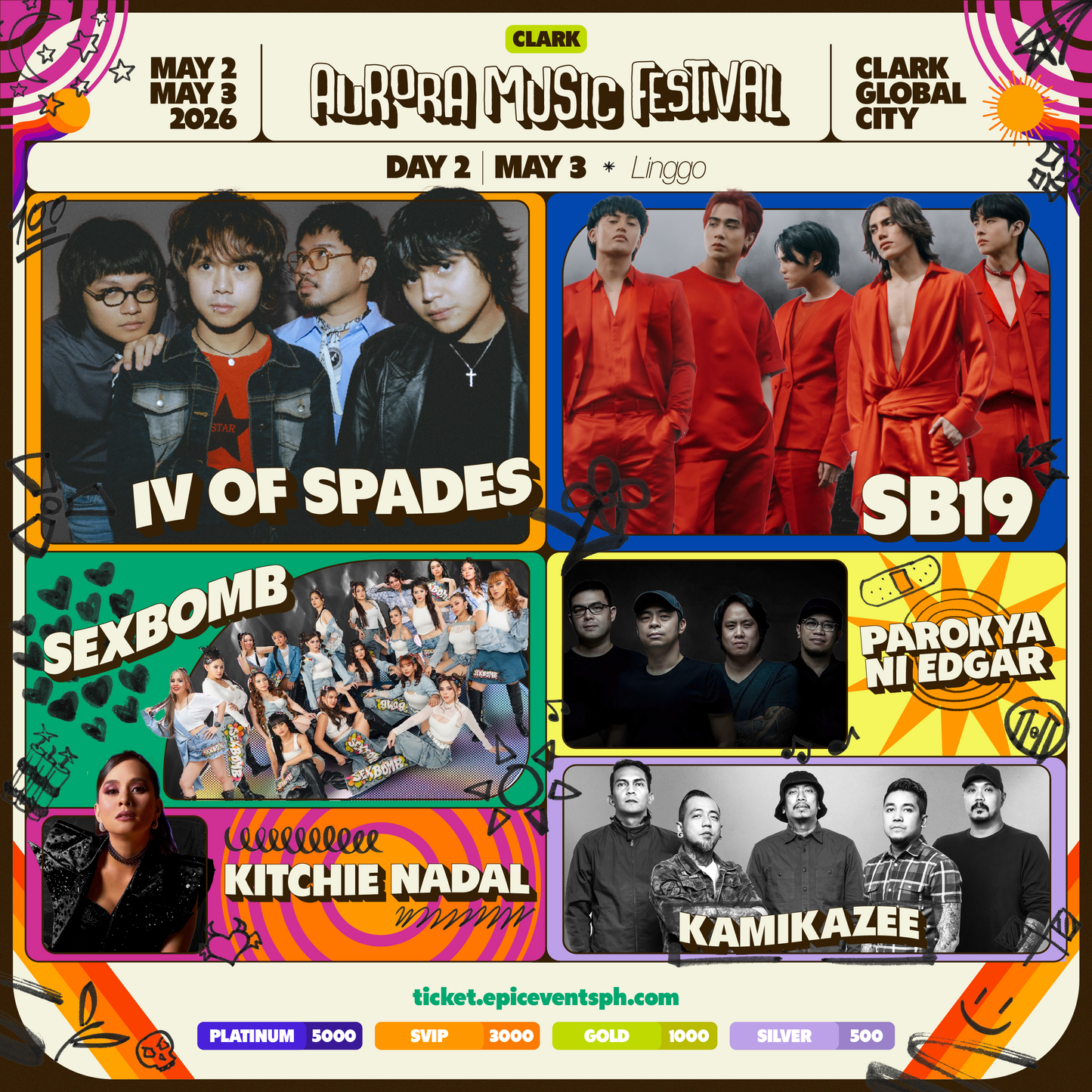 Day 2 | Aurora Music Fest Clark 2026