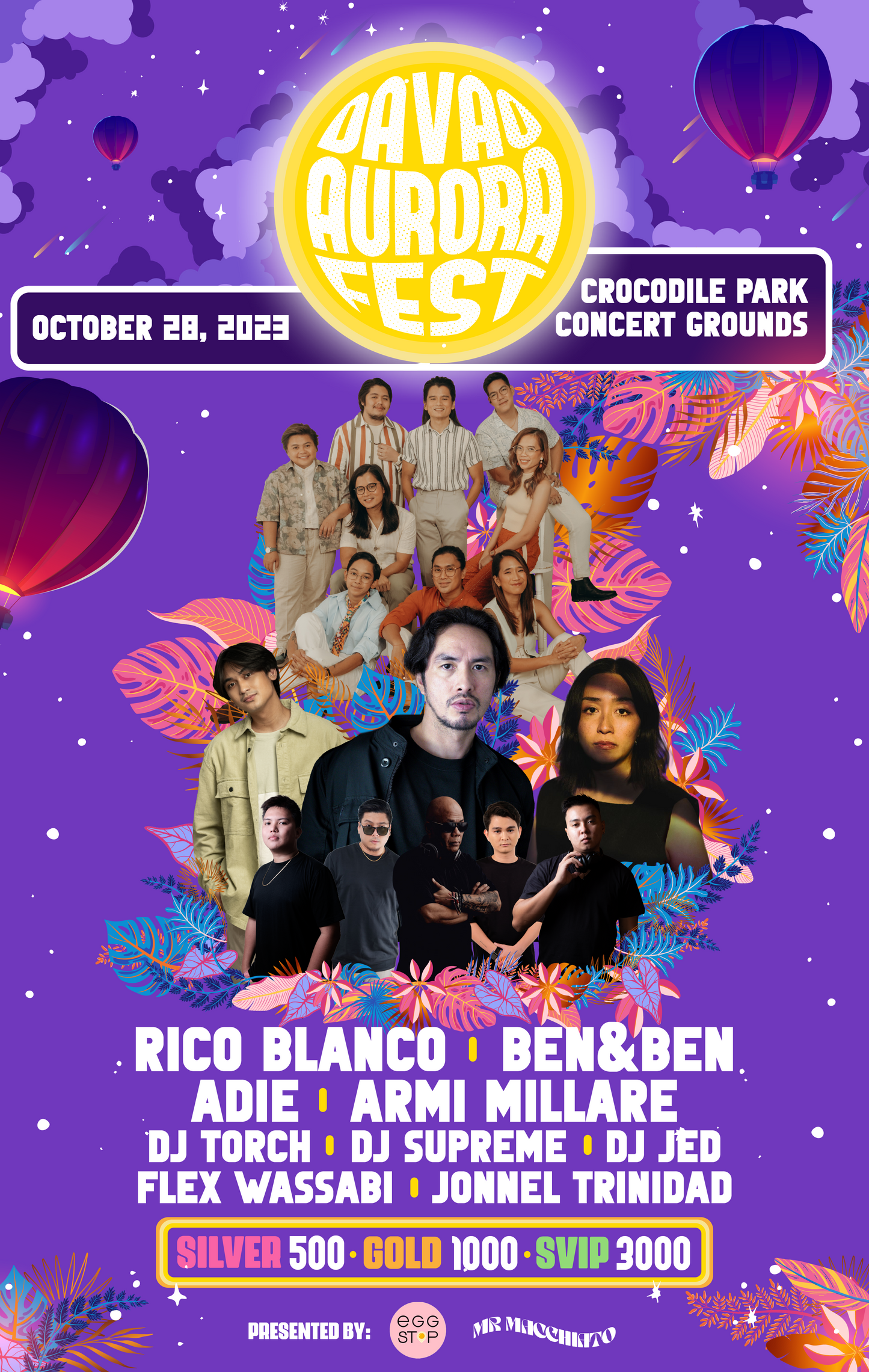 Davao Aurora Fest 2023 Hot Air Balloon & Music Festival